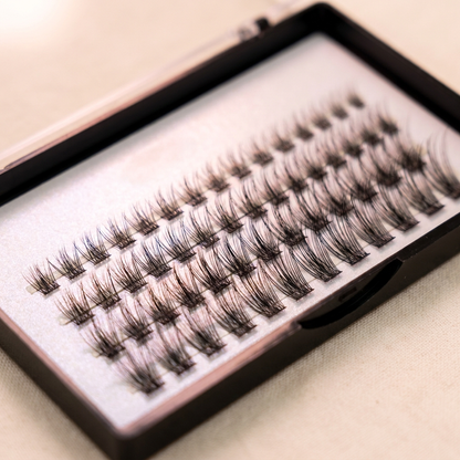 Wifey Wispy Cluster Tray — 72pc D-Curl - pdp_tray_macro