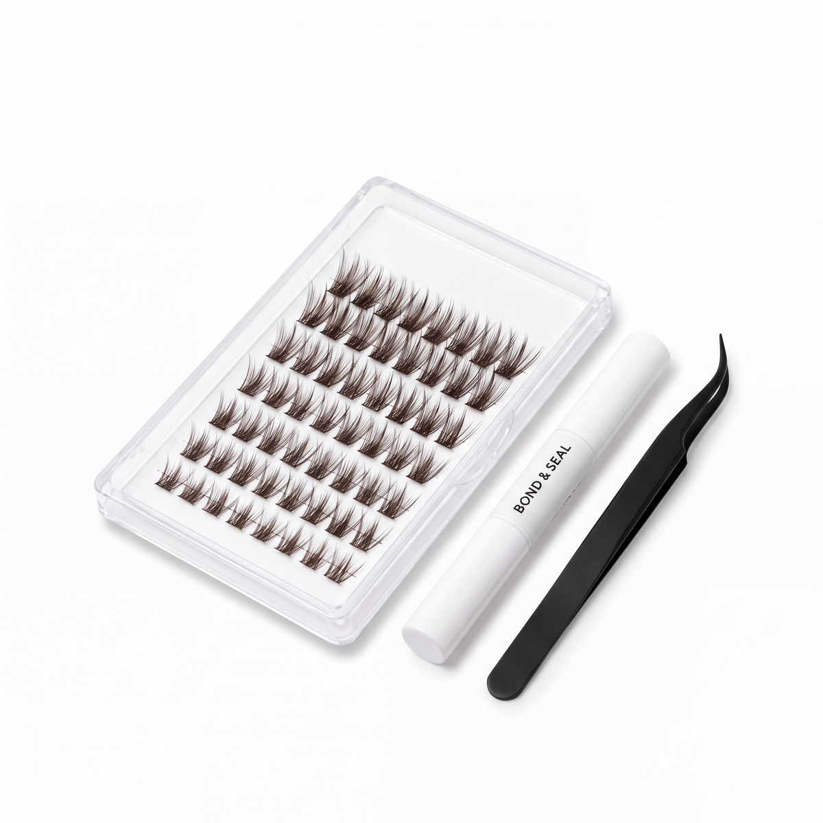 Lashling Starter Kit — DIY lash cluster tray, bond & seal, applicator